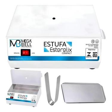 Imagem de Estufa Manicure Esterilizador Alicates Acessórios Mega Bell - Congratu