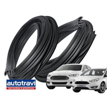 Imagem de Par Borracha Porta Focus Fusion 2013 a 2019 - Autotravi