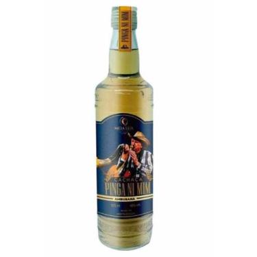 Imagem de Cachaça Pinga Ni Mim Sergio Reis Amburana 670ml - ALD - Salinas