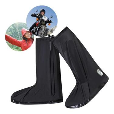 Imagem de Capa Chuva Sapato Tênis Silicone Calçado Moto Protetor - Saint Plus