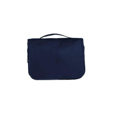 Imagem de Necessaire Organizadora Cosméticos Maquiagem Higiene Viagem Cabide Div