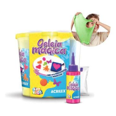 Imagem de Geleia Mágica Balde Slime Liquida Caseira Brincar Collor