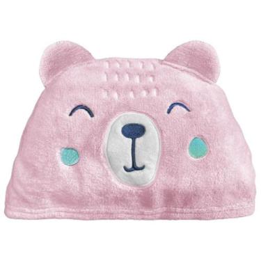 Imagem de Toalha Bebe Power Sec Animada Urso - LAÇO BEBE, Rosa