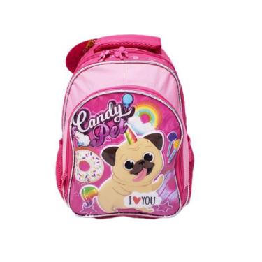 Imagem de Mochila escolar  infantil costa candy pet pequena - Fuseco