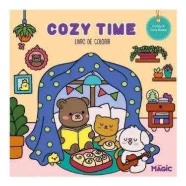 Imagem de Livro De Colorir Cozy Time Bobbie Goods- 24 Desenhos - MAGIC