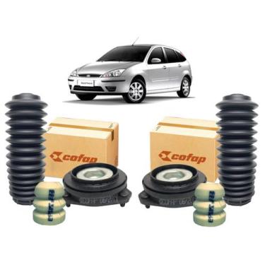 Imagem de 2 Kit Batente Coxim do Amortecedor Dianteiro Focus 2001 a 2008 Novo Co