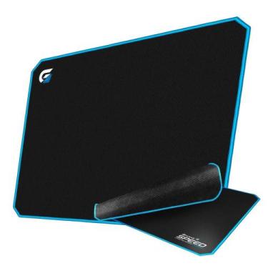 Imagem de Mouse Pad Gamer Speed Borda Costurada Azul 350X440mm Para  Mouse Fps R