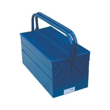 Imagem de Caixa Ferramenta Sanfona 5 Gavetas 40x20x21cm Fercar REF-06