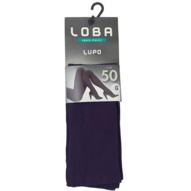 Imagem de Meia Calça Feminina Lupo Loba Opaca 5831 , G, Roxo