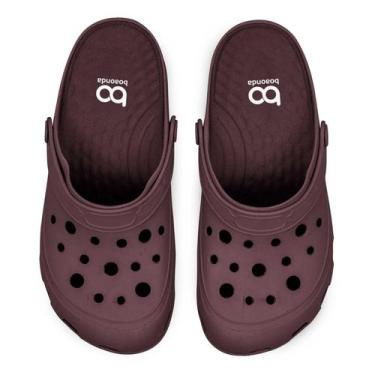 Imagem de Boa Onda Babuche Fantasy Feminino Clog Conforto Anatomico, 37/38, Açai