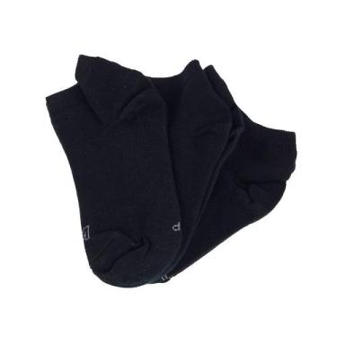 Imagem de Meia Infantil Lupo Walk Kit com 3 Pares - 06225, Preto, 27/32C