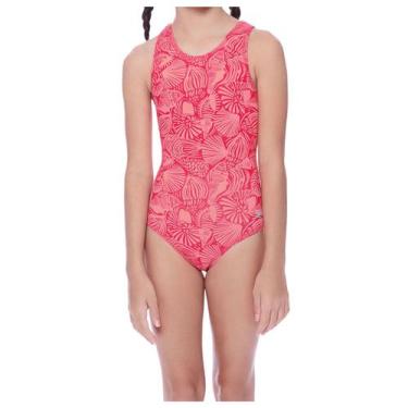 Imagem de Maio Infantil Menina Speedo X Tropical Sea Pink - 02001, 04, Rosa