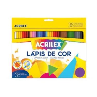 Imagem de Lápis de Cor Acrilex 36 Cores