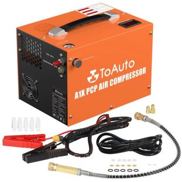 Imagem de Compressor de ar PCP TOAUTO A1X 4500Psi 30Mpa 350W 12V/110V