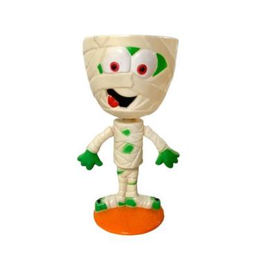 Imagem de Taça Halloween de Plástico Boneco Assustador - Extra Festas, Múmia