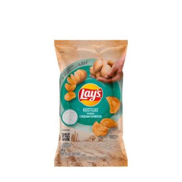 Imagem de Batata Lays Rústica Sabor Cream Cheese  68g