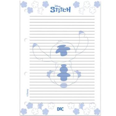 Imagem de Bloco Fichário Universitário 96 Folhas Stitch - Dac