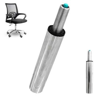 Imagem de Pistão a Gás para Cadeira AB Mídia OC-001A 27cm Aço Inox Prata