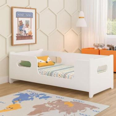 Imagem de Cama Montessori Solteiro Infantil  Baixinha E Super Segura - JM BARRET