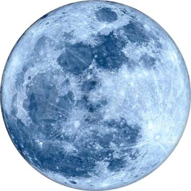 Imagem de Painel Astronauta Lua Decoração de Festa Aniversário Redondo com Elást
