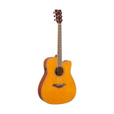 Imagem de Violão yamaha fgc-ta nt transacoustic cutway natural