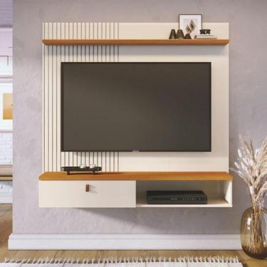 Imagem de Bancada Suspensa Elegante Íris Cinamomo/Off-White - Madetec