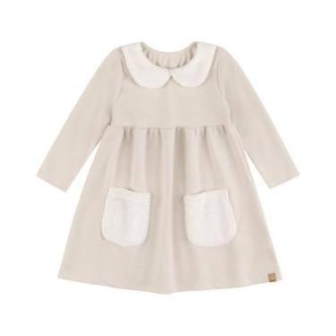 Imagem de Vestido Curto Manga Longa Infantil Menina Marisol - 6, 1P