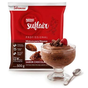 Imagem de Mistura Para Mousse Suflair Chocolate 500g Profissional Nestlé - Nestl