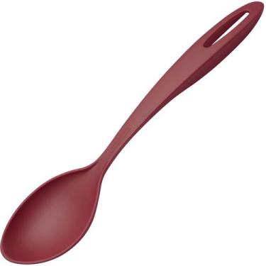 Imagem de Colher De Servir Nylon Ability Tramontina Grande Vermelho