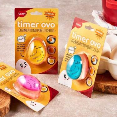 Imagem de Temporizador de ovos cores variadas - 1 unidade - CLINK