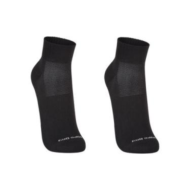 Imagem de Meia Lupo Sport Rio Movimento Cano Curto Cor:PretoTamanho:G, Preto, G
