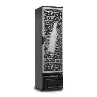 Imagem de Cervejeira GCB23EGL com Porta Cega Adesivada Prateleiras Reguláveis Pr