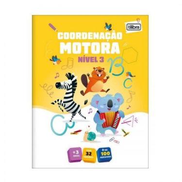 Imagem de Caderno de atividades Coordenação Motoro Nível 3 com 16 folhas 407291 