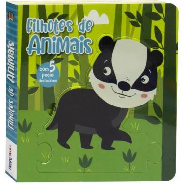 Imagem de Livro - Leia, Encaixe & Brinque: Filhotes de Animais