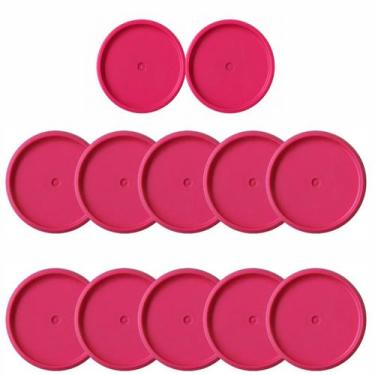 Imagem de Disco Inteligente Rosa 24mm para Caderno Cassmar com 60un