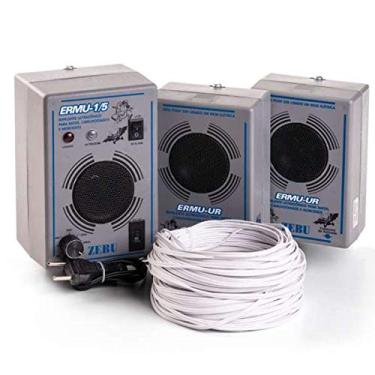 Imagem de Zebu, K0213, Kit Repelente Ultrassônico Para Rato e Morcego 300M²