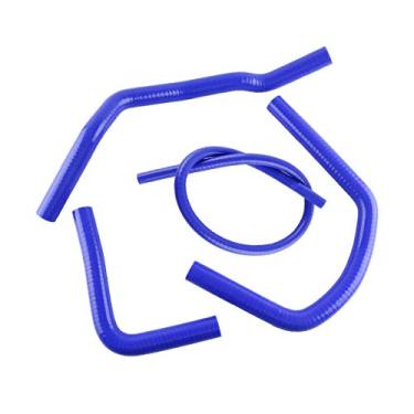 Imagem de LUXERAD Kit de mangueira de refrigeração de radiador de silicone de 3 camadas para Yamaha Banshee 350 YFZ350 1987-2006 88 Mangueiras reforçadas SV833 8823
