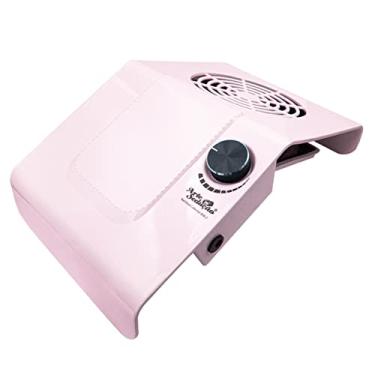 Imagem de Coletor De Pó Aspirador Sugador Unha Gel Profissional Rosa Bivolt 110V - 220V