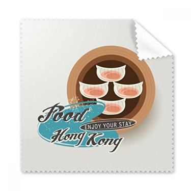 Imagem de Hong Kong Har Gow Dumplings pano de limpeza para tela de telefone, 5 peças