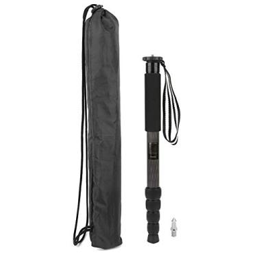 Imagem de Leftwei Monopé romântico para o dia dos namorados, monopé de câmera monopé de alta temperatura, resistente à corrosão, conveniente feito de fibra de carbono, monopé para câmera SLR, mirrorless C