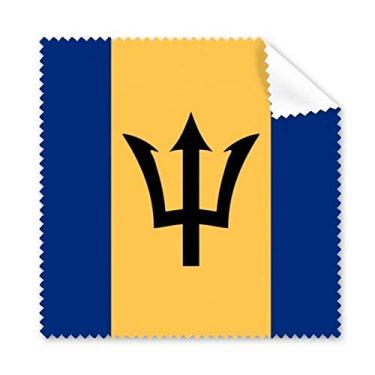 Imagem de Pano de limpeza de tela de telefone com bandeira nacional da América do Norte Barbados 5 peças