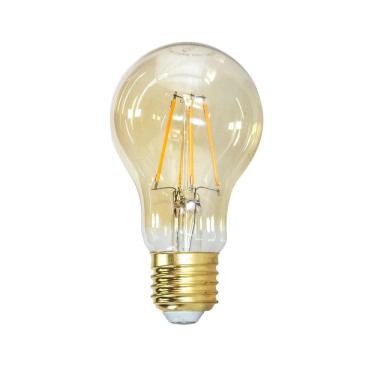 Imagem de kit com 3 Lâmpada de filamento Led bulbo A60 4w 2200k vintage retro bivolt ST431