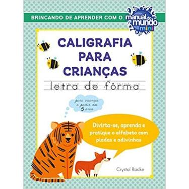 Imagem de Caligrafia Pra Criancas: Letra De Forma