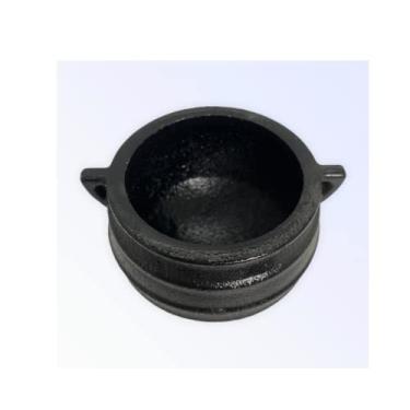 Imagem de Caldeirão Tripé em Ferro Fundido Com Alça Sem Tampa 100 ml