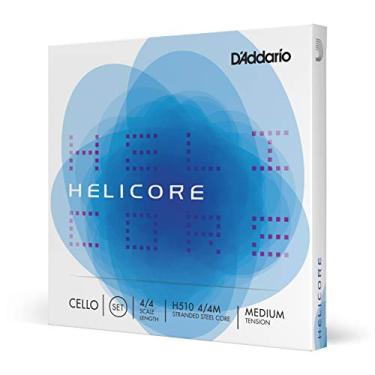 Imagem de Encordoamento Para Cello Tensão Média D'Addario Helicore H510 4/4M