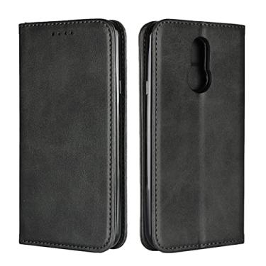 Imagem de For LG Q7 Texture Magnetic Horizontal Flip Leather Case with Holder & Card Slots & Wallet