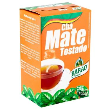 Imagem de Chá Mate Tostado Erva Original Barão de Cotegipe Caixa 100g 