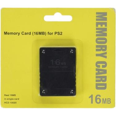 Imagem de Memory Card 16MB PS2 Cartão de Memória para PlayStation 2 Salve Seus Jogos Memorycard