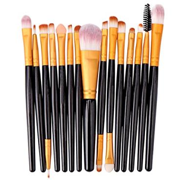 Imagem de 6 peças-20 peças conjunto de pincéis de maquiagem cosméticos para ferramentas de maquiagem para rosto feminino base profissional de beleza sombra de blush, t05, china