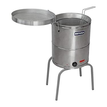Imagem de Fritadeira Elétrica De Piso Água/Óleo 27L Inox Metvis 220V